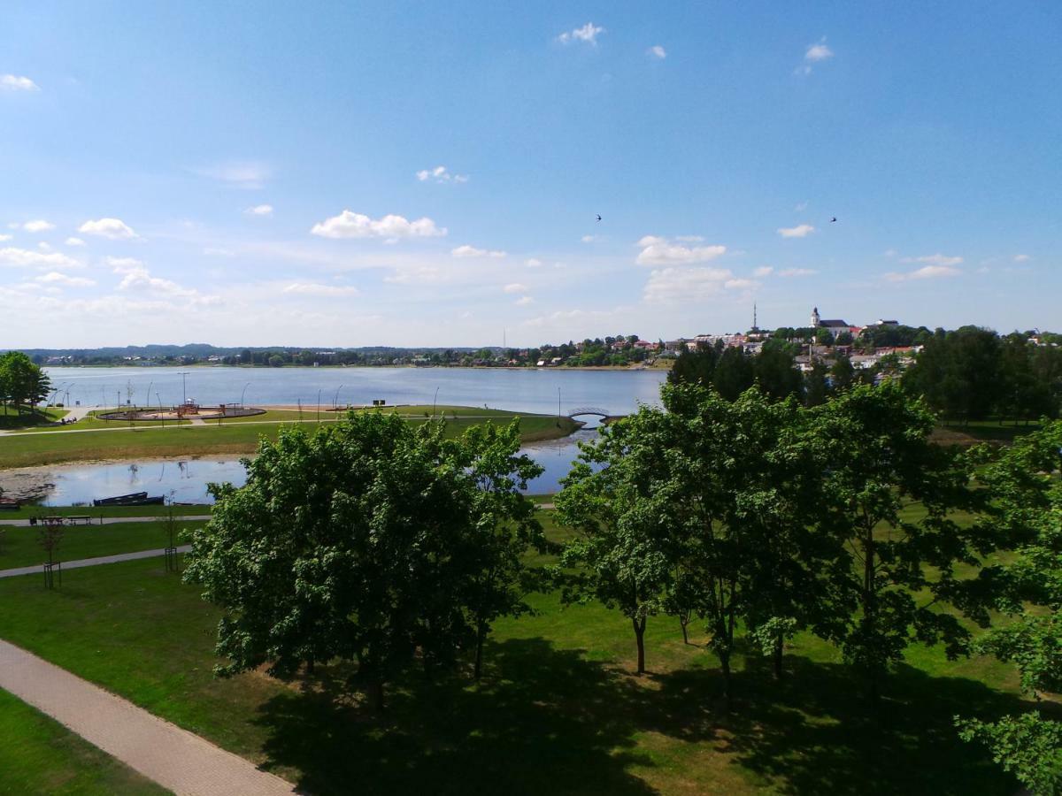 Cozy Apartment With A Wonderful Lake View Telšiai Exteriér fotografie